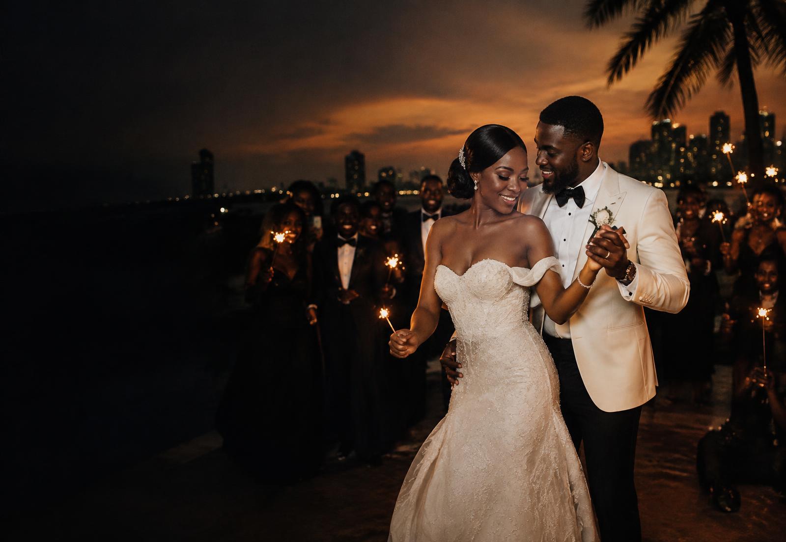 Sarah et Kevin célèbrent leur mariage à Abidjan